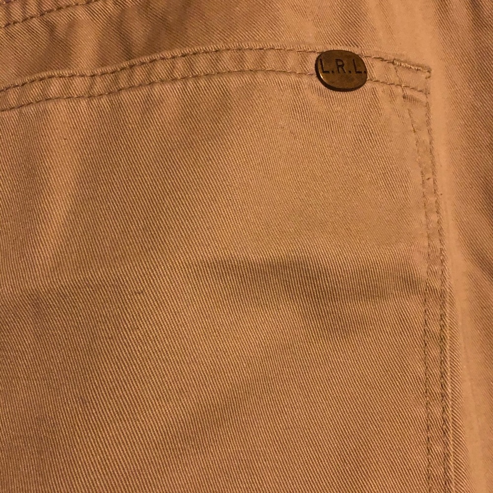 LRL Khaki capris - Picture 3 of 4